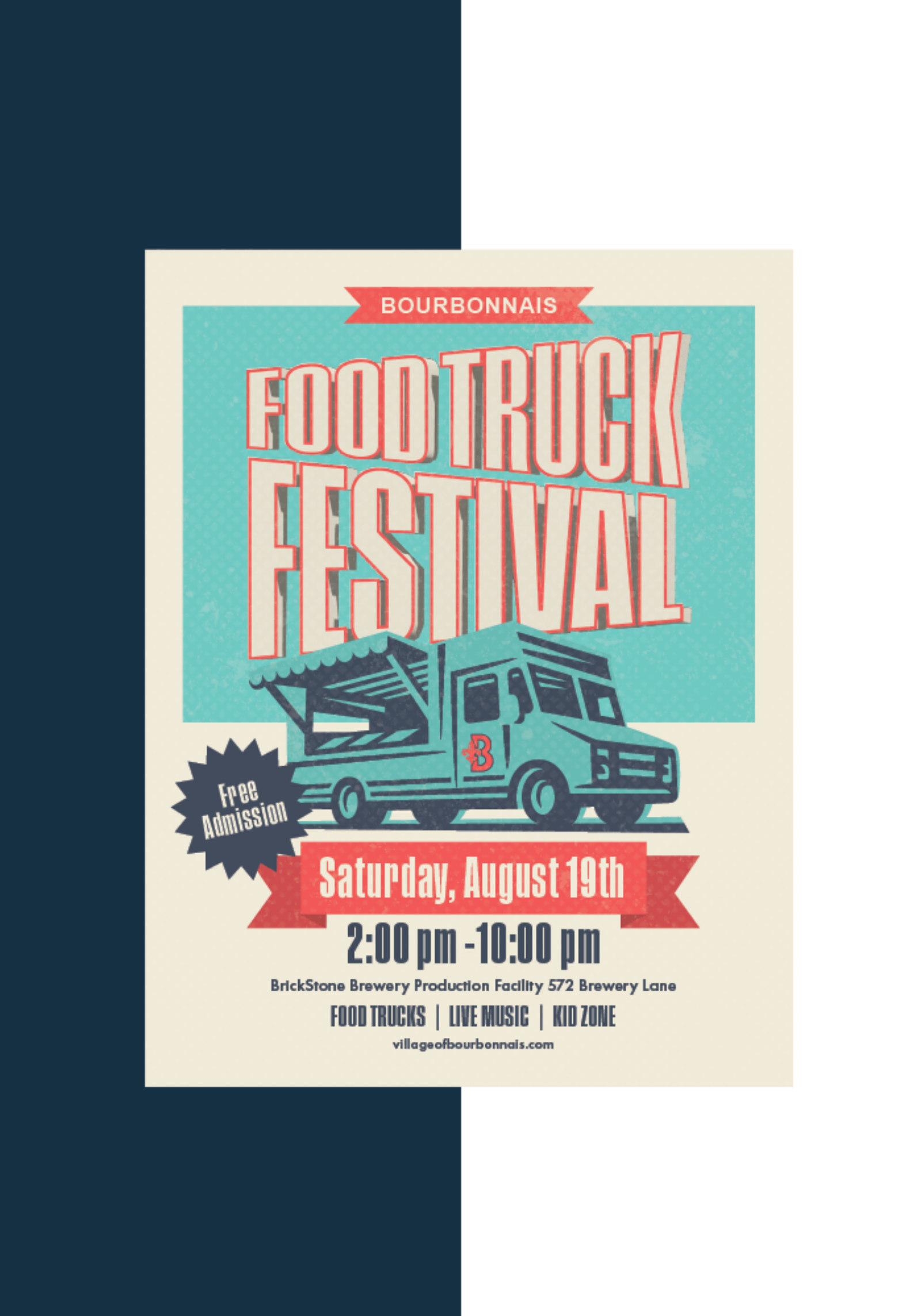 Food Truck Fest Design – Village of Bourbonnais