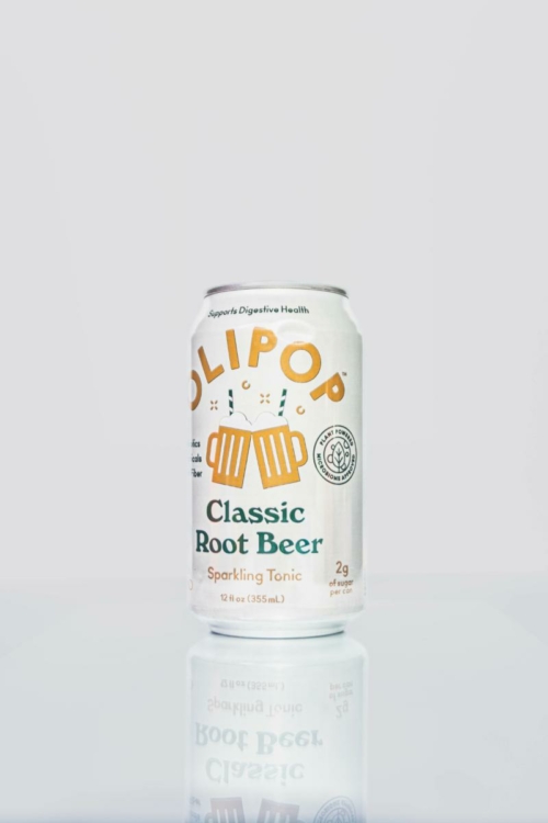 olipop drink product photography