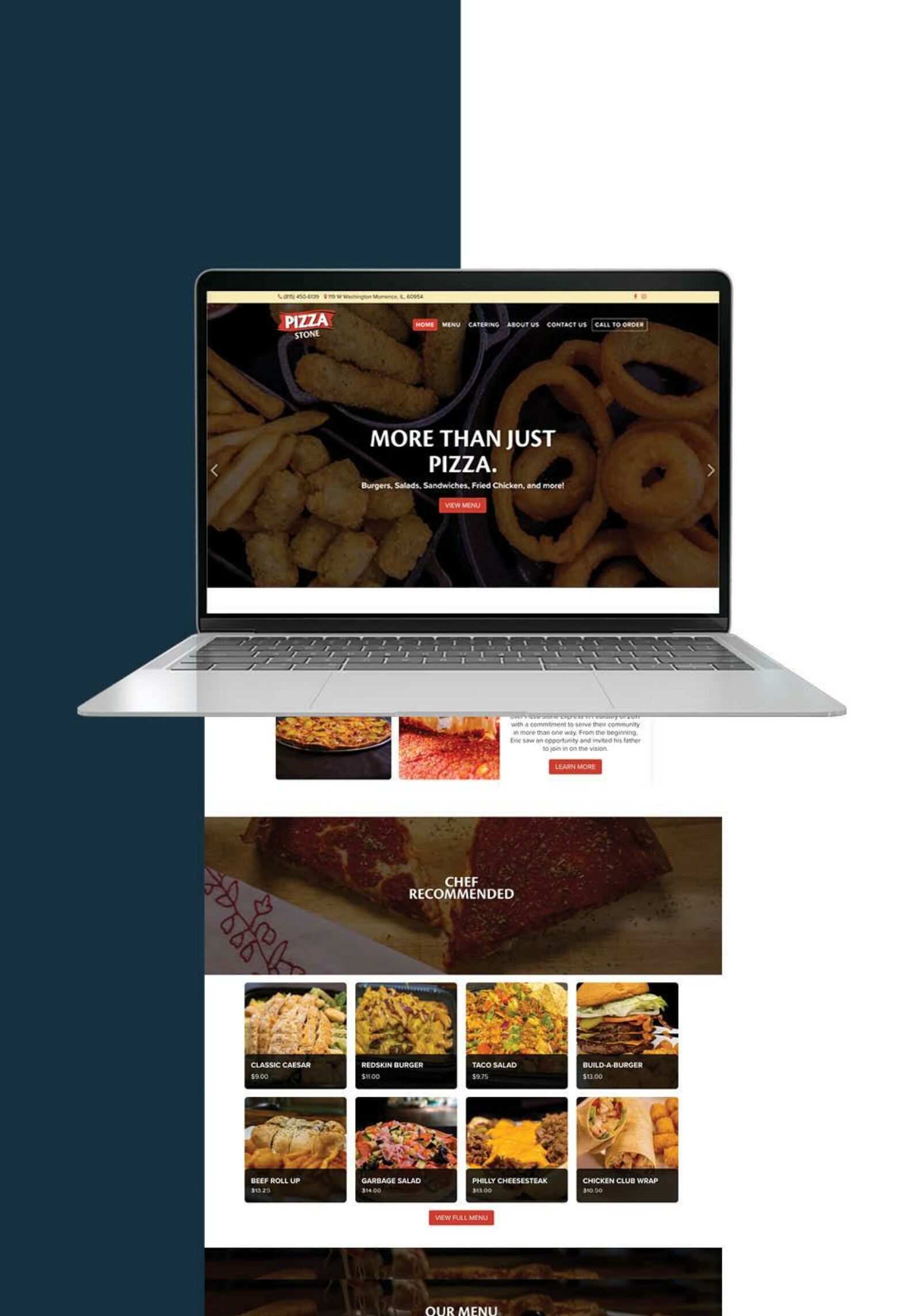 Pizza Stone Express Website